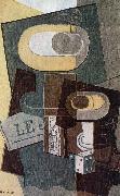 Juan Gris Dice oil